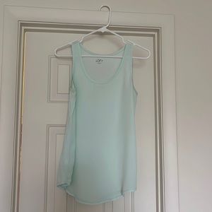 Light blue loft tank top